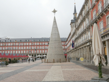 Plaza Mayor en Navidad