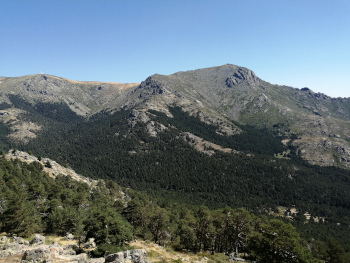 Bola del Mundo desde el Mirador de las Canchas