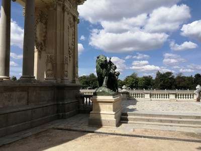 Estatua de León del Monumento a Alfonso XII