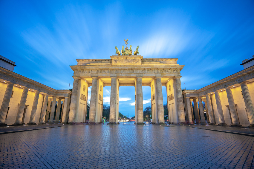 Puerta de Brandeburgo en Berlín