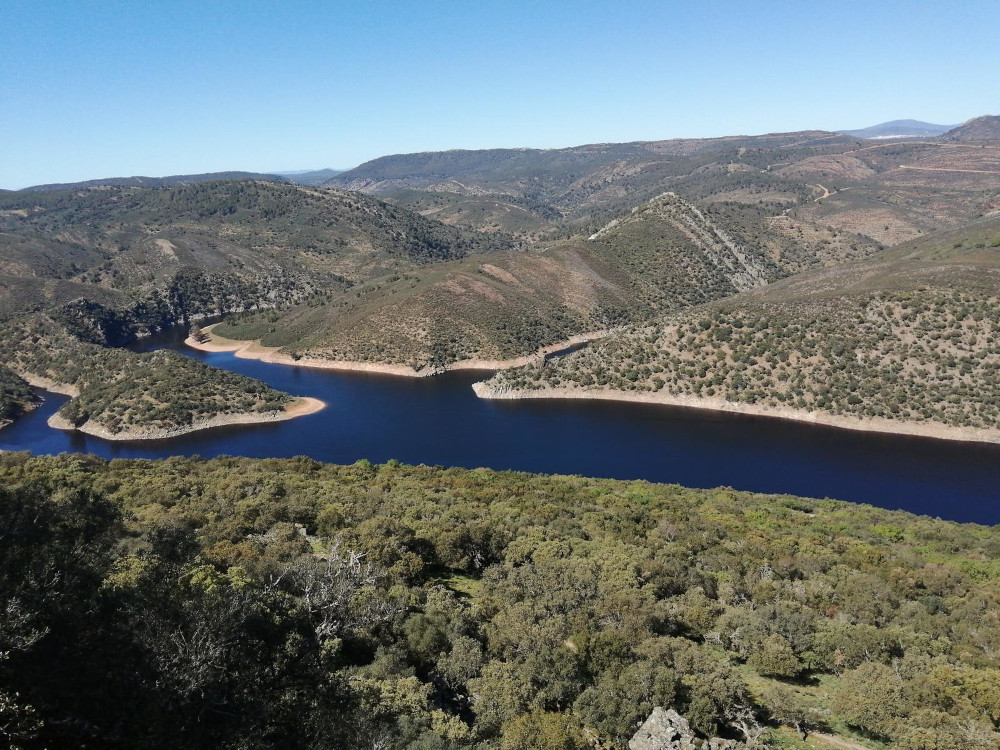 Río Tajo en el Parque Nacional de Monfragüe